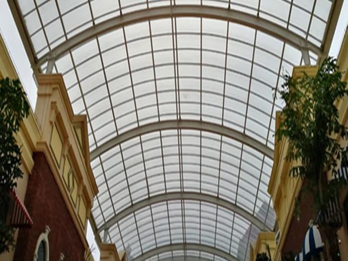 呼伦贝尔屋面网架顶棚吊装方案