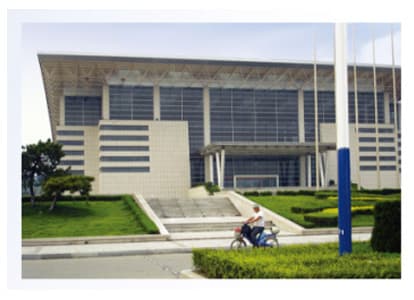 呼伦贝尔会议中心网架案例