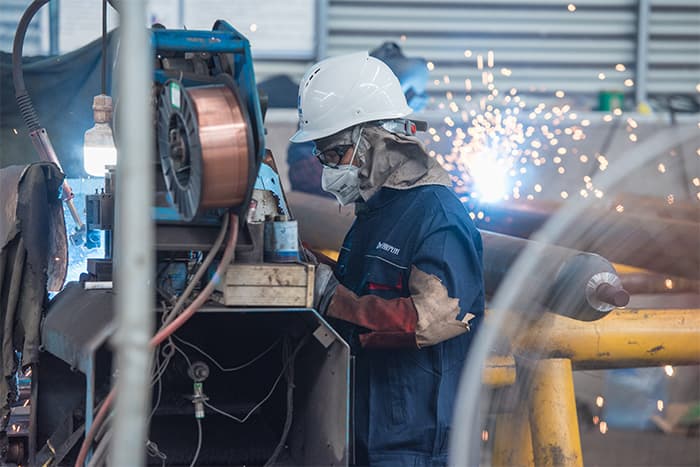呼伦贝尔网架焊接车间